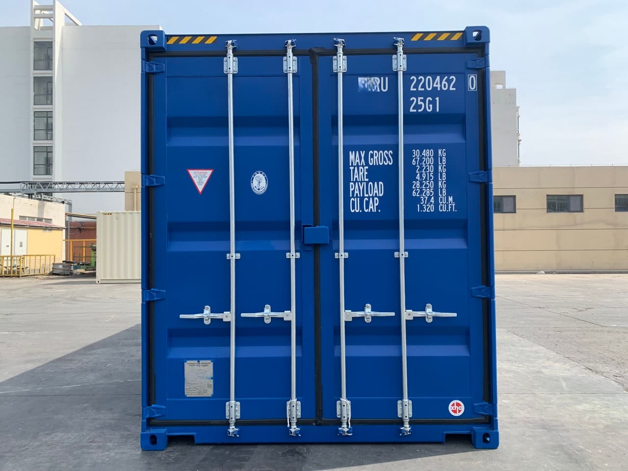 Conteneur 20' High Cube Bleu RAL 5010