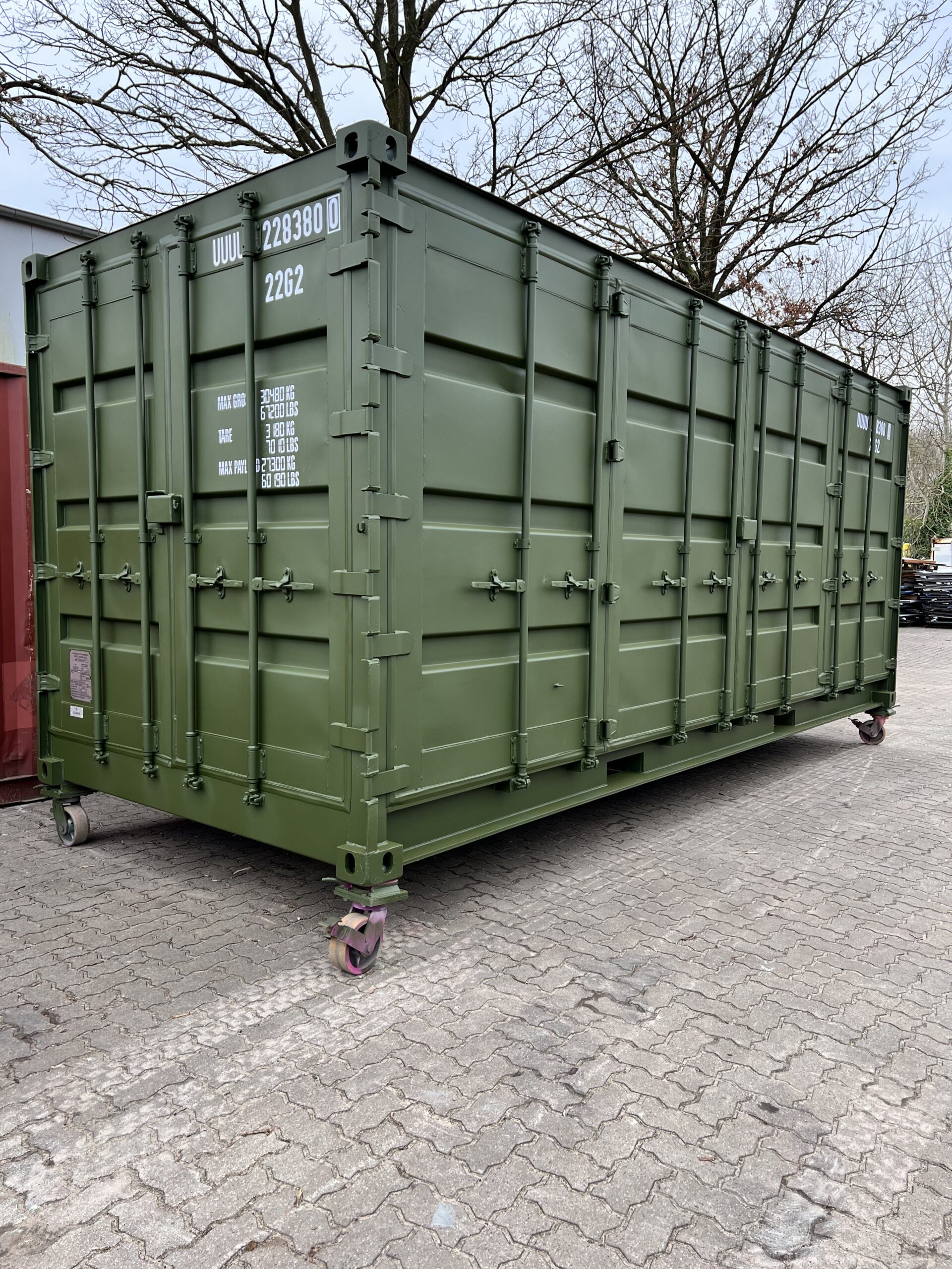 Conteneur 20' Open Side (Side Door) — photo 1