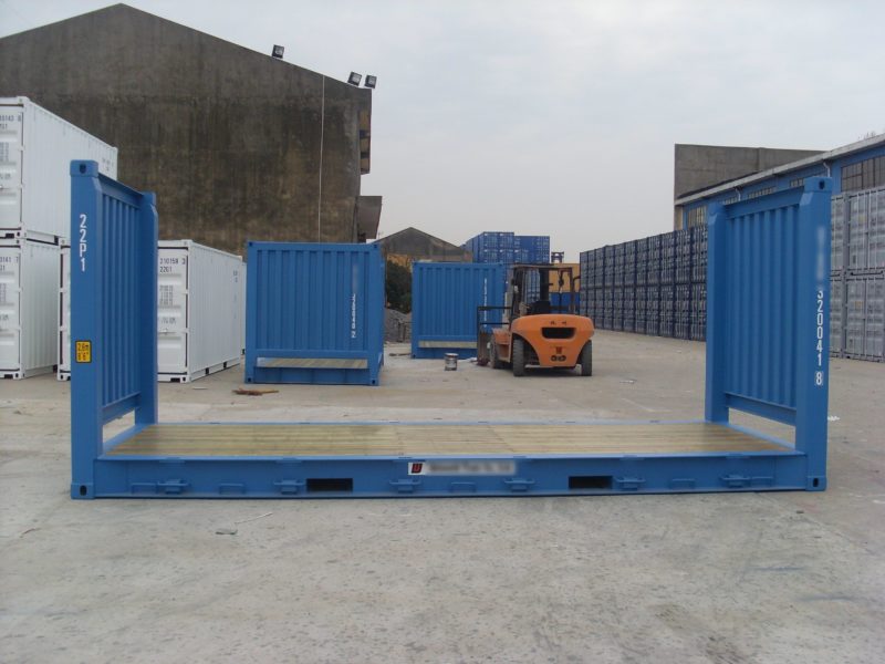 Conteneur 20' Flat Rack (Festes Stirnseiten) miniature 3