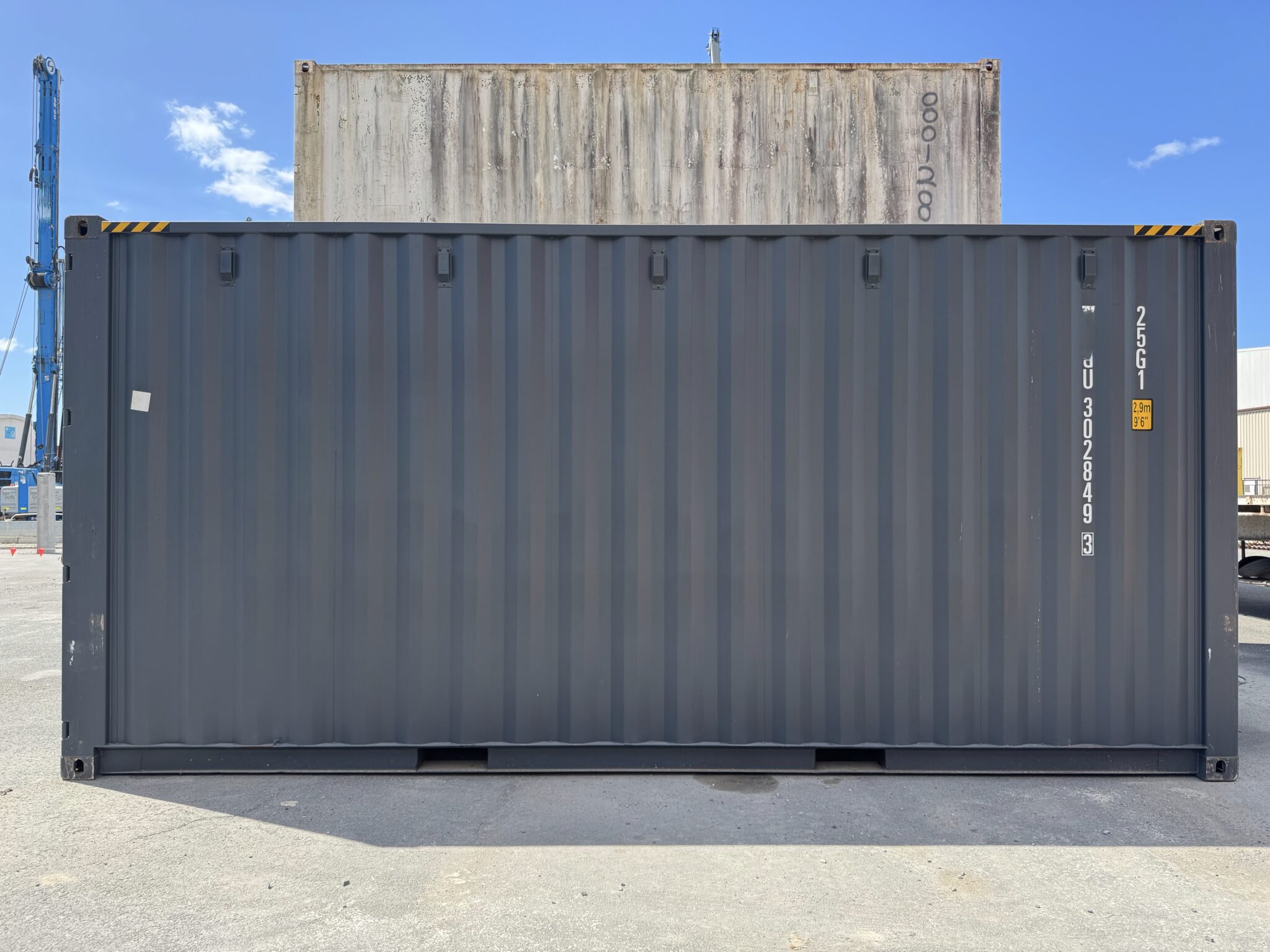 Conteneur 20' High Cube Anthracite RAL 7016 miniature 5