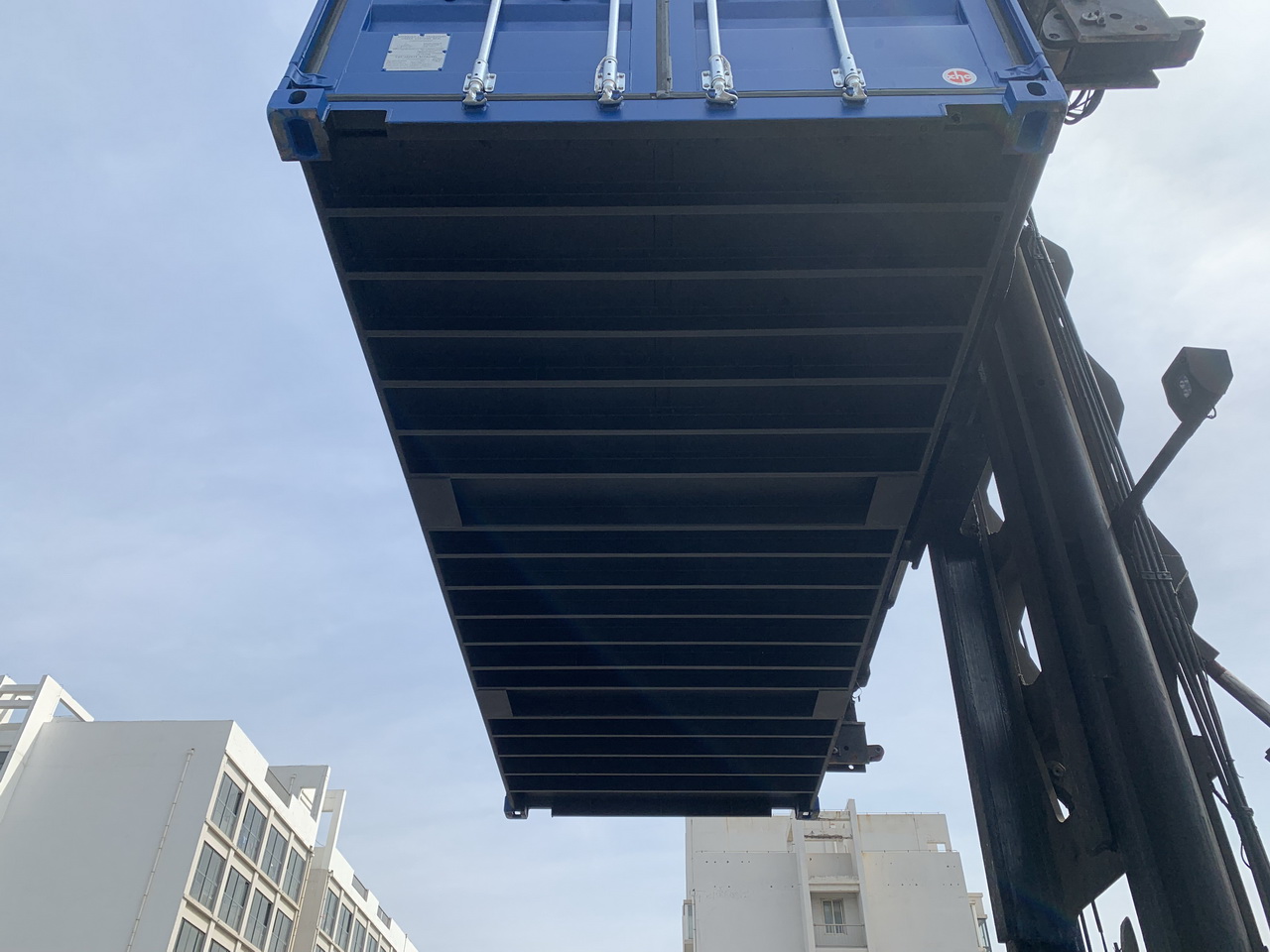 Conteneur 20' High Cube Bleu RAL 5010 miniature 6