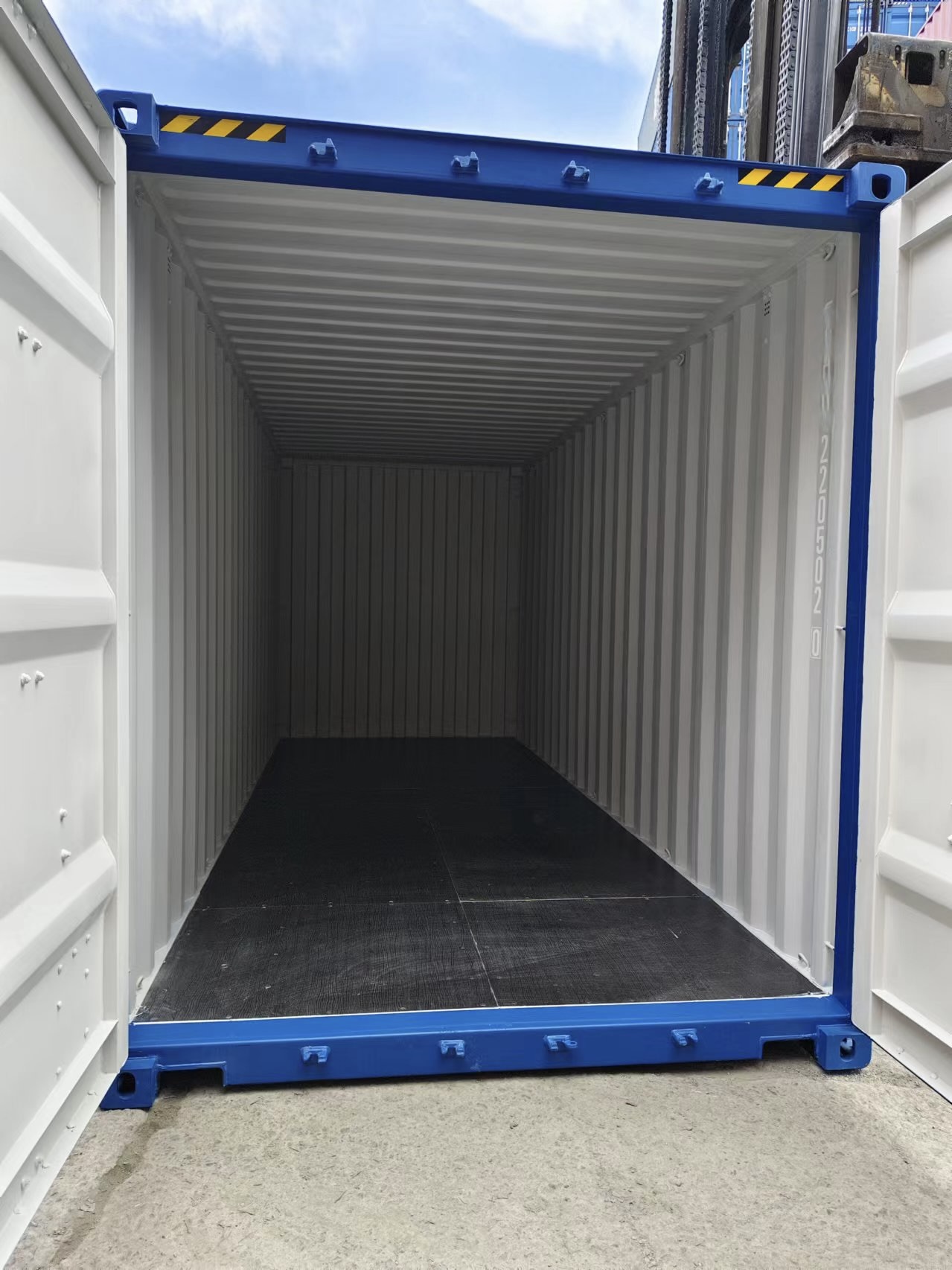 Conteneur 20' High Cube Bleu RAL 5010 miniature 8