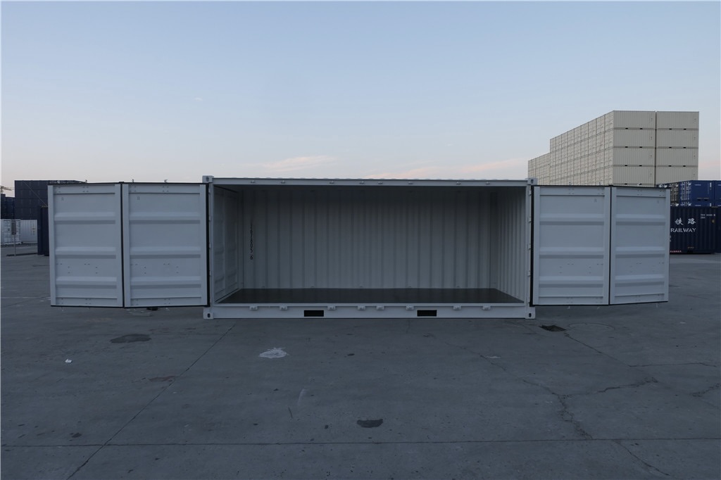 Conteneur 20' Open Side RAL 7035 miniature 1