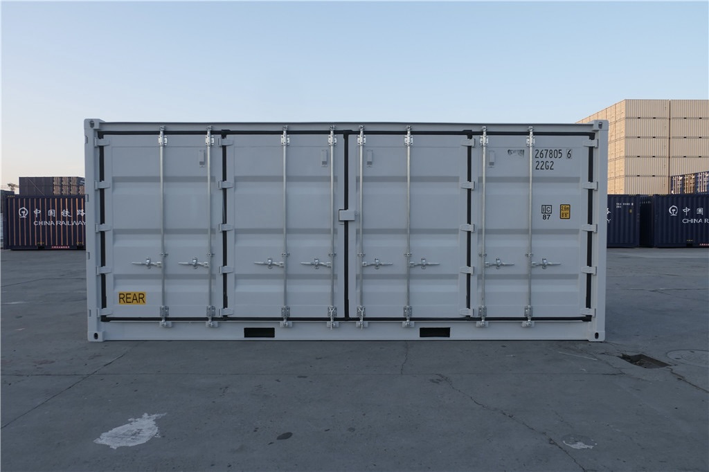 Conteneur 20' Open Side RAL 7035 miniature 3