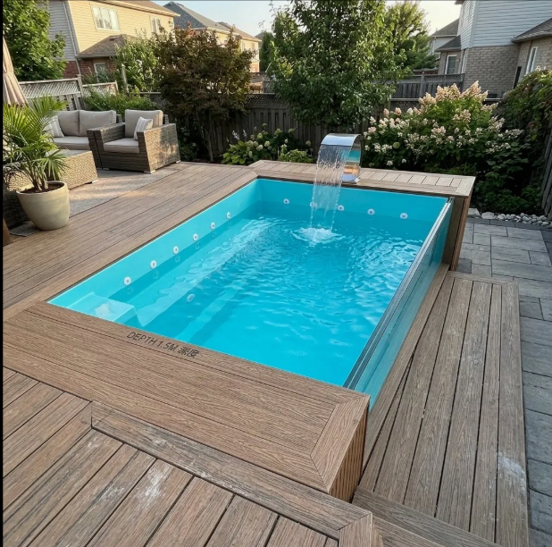 Piscine Conteneur avec Terrasse miniature 4