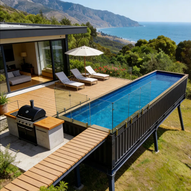 Piscine Conteneur sur Mesure miniature 4